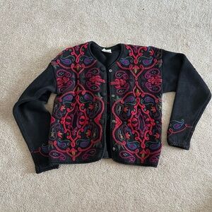 Vintage knitted cardigan